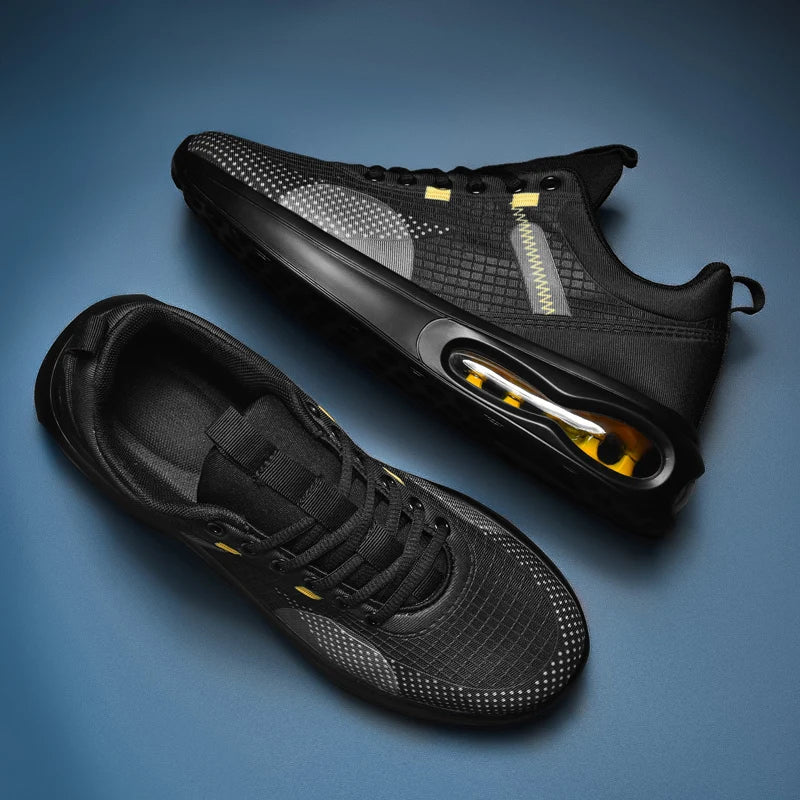 White Sneakers Men Reflectivemen Vulcanize Shoes Thick Bottom Men Platform Cushion Sneakers Outdoor Jogging Sports Shoes