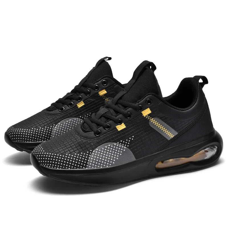 White Sneakers Men Reflectivemen Vulcanize Shoes Thick Bottom Men Platform Cushion Sneakers Outdoor Jogging Sports Shoes