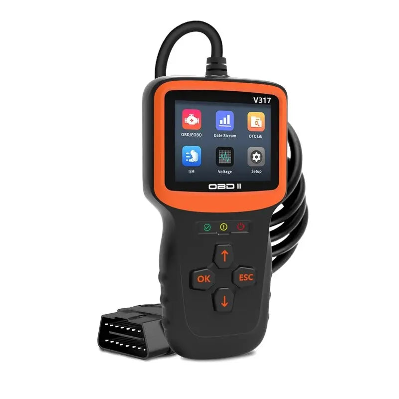 V317 Colour Screen OBD2 Diagnostic Tool Car Scanner Machine Automotive Code Reader Check Engine Fault