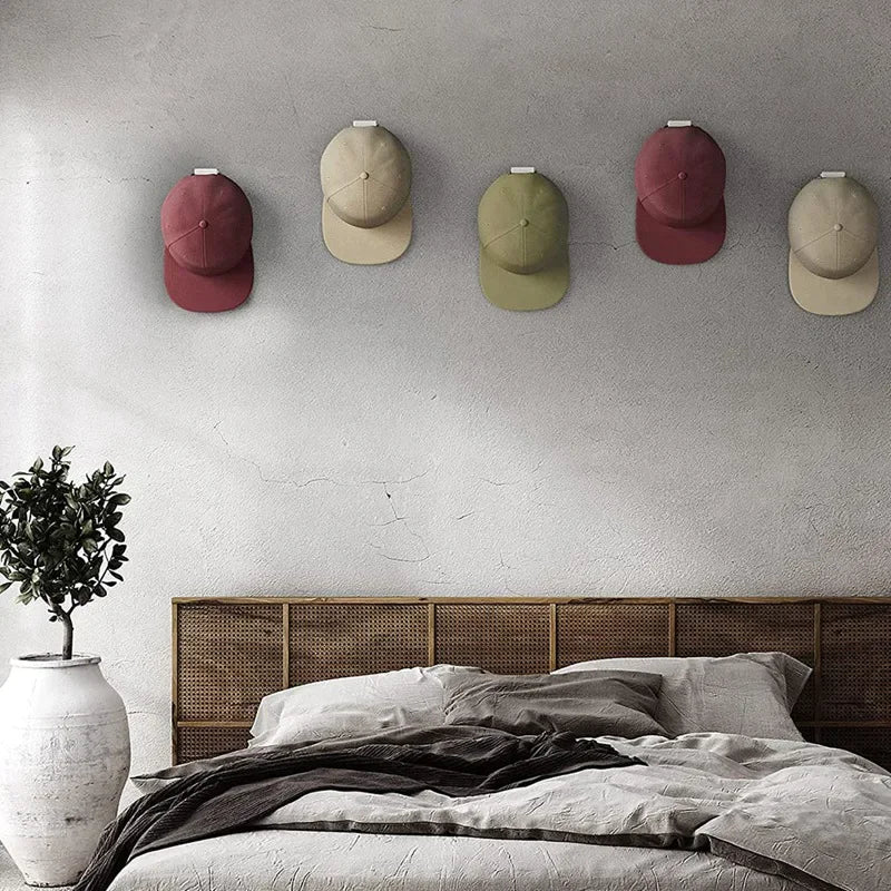 Cap Hat Rack With 12 Hooks