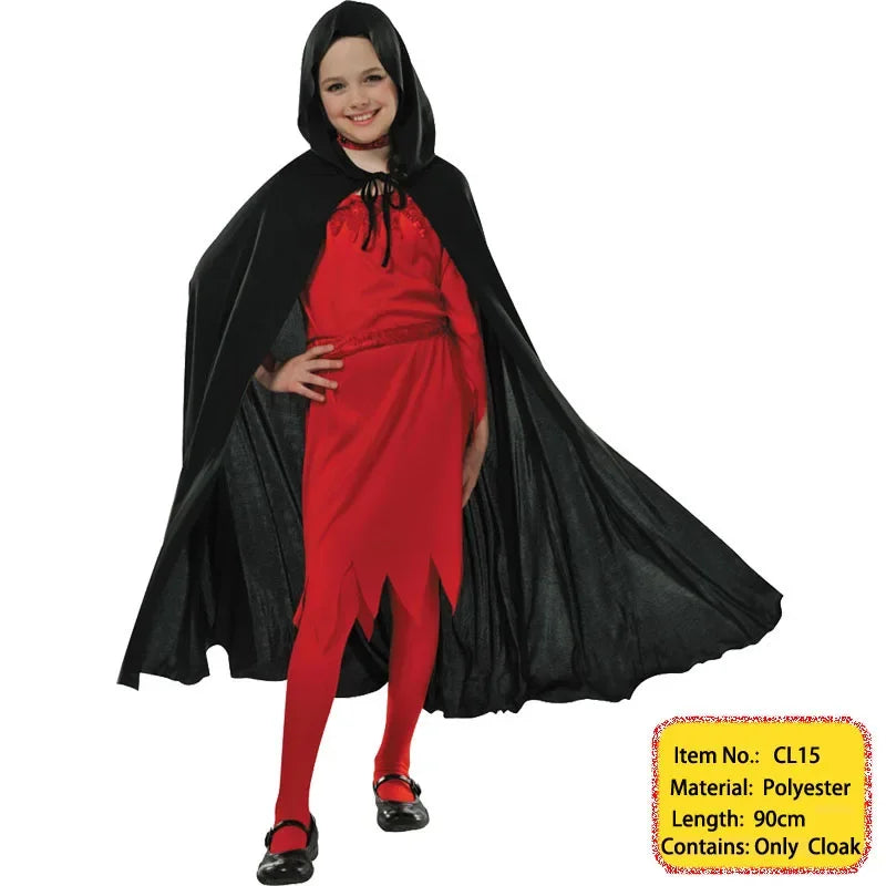 Adult Costumes - Halloween Costumes for Men and Women Vampire Capes Hooded Cloak