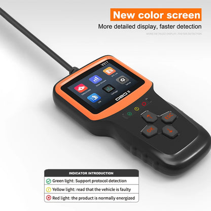 V317 Colour Screen OBD2 Diagnostic Tool Car Scanner Machine Automotive Code Reader Check Engine Fault