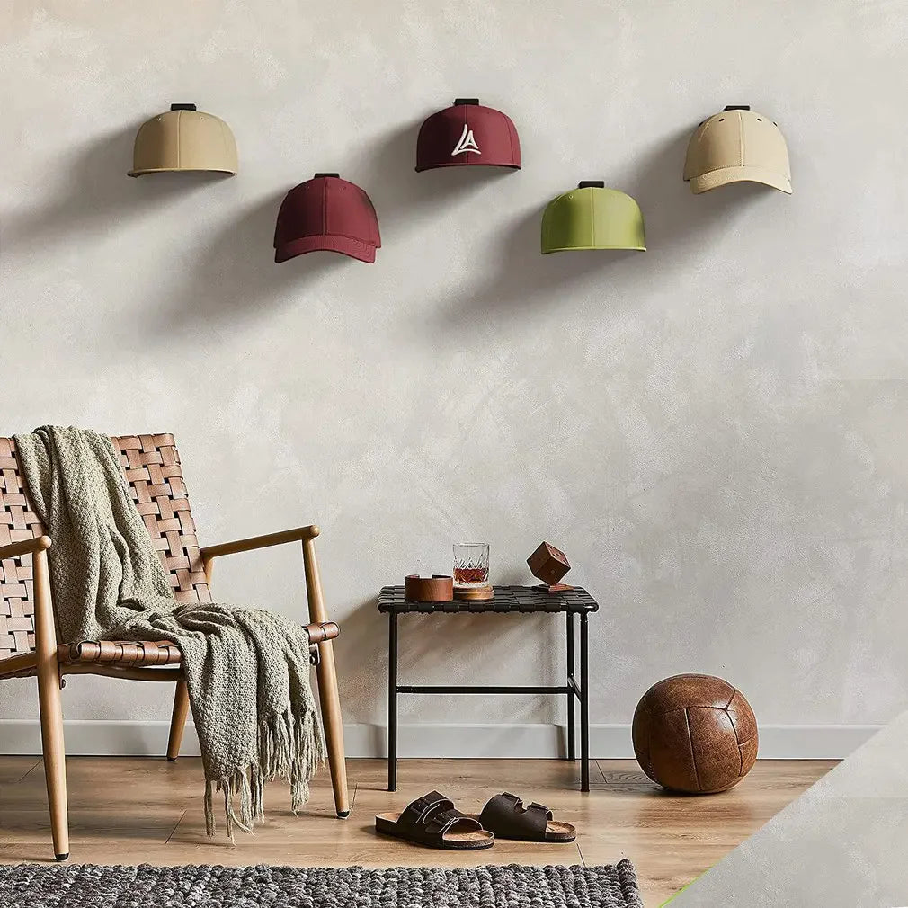 Cap Hat Rack With 12 Hooks